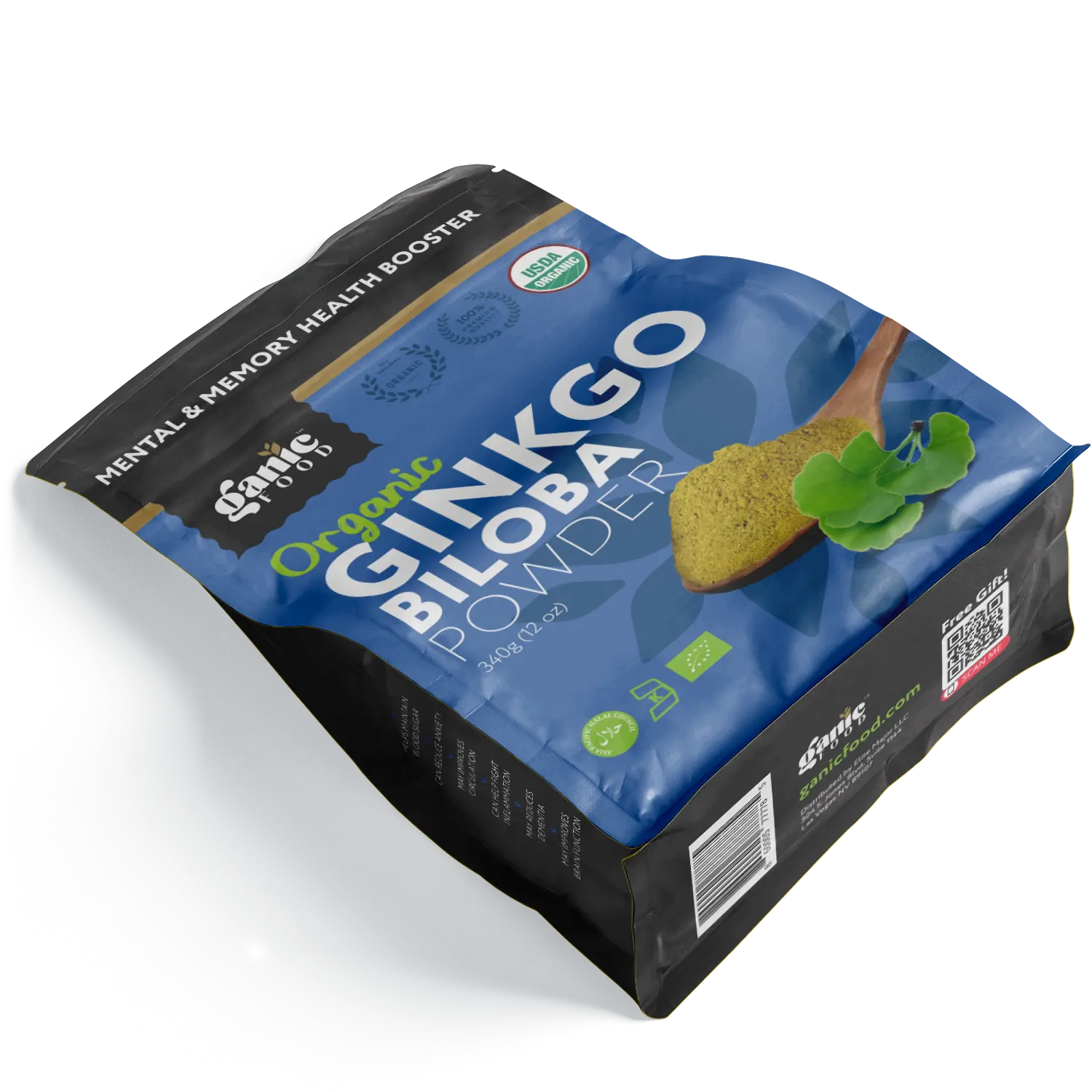 Organic Ginkgo Biloba Powder